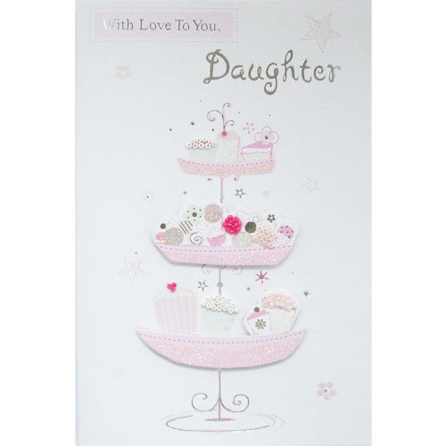 Handmade Daughter Birthday Card