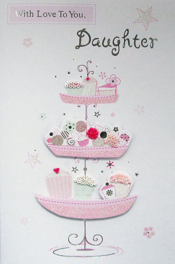 Handmade Daughter Birthday Card