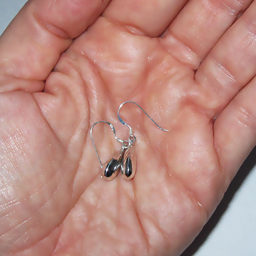Tiny Drops Sterling Silver Earrings