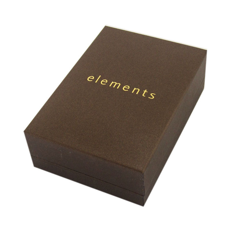Elements Gold Long Earrings or Pendant Box 