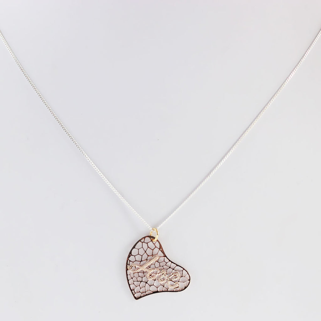 Every Love Story Rose Gold Plated Pendant