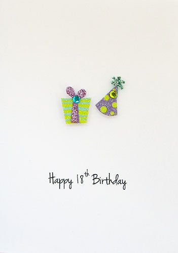 Party Time 18th Birthday Card
