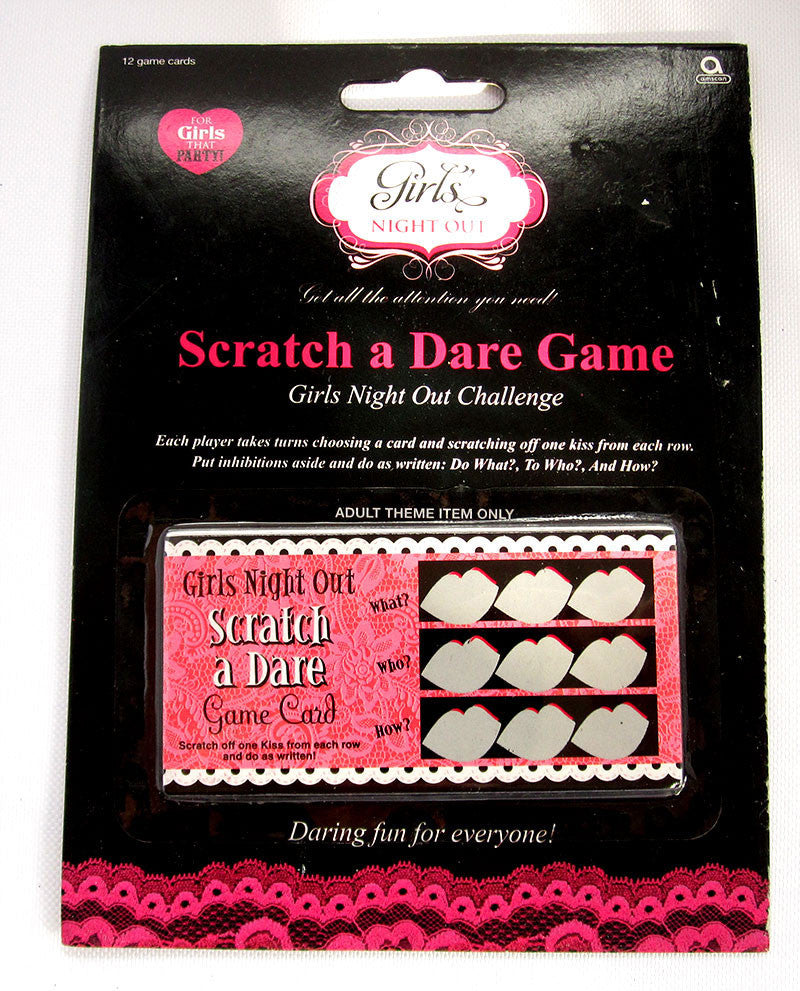 Hen Party Dare Scratch Cards