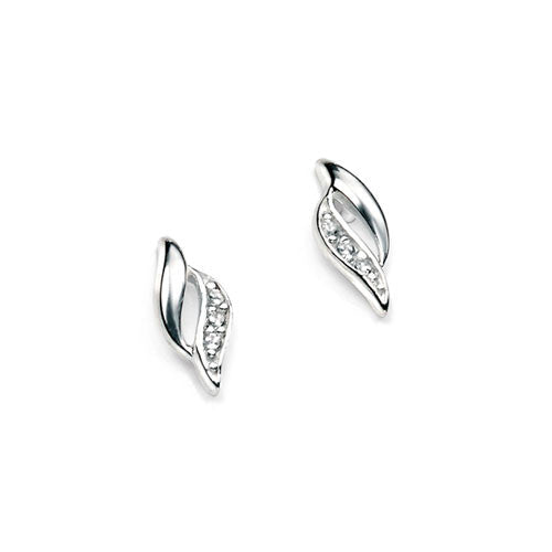Beaumont Marquise Silver Earrings with Cubic Zirconia