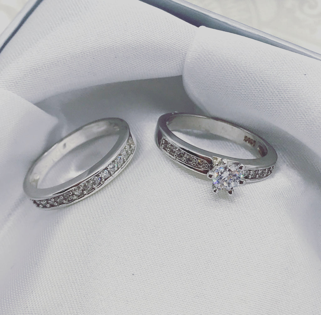 Jessica Wedding Ring Set