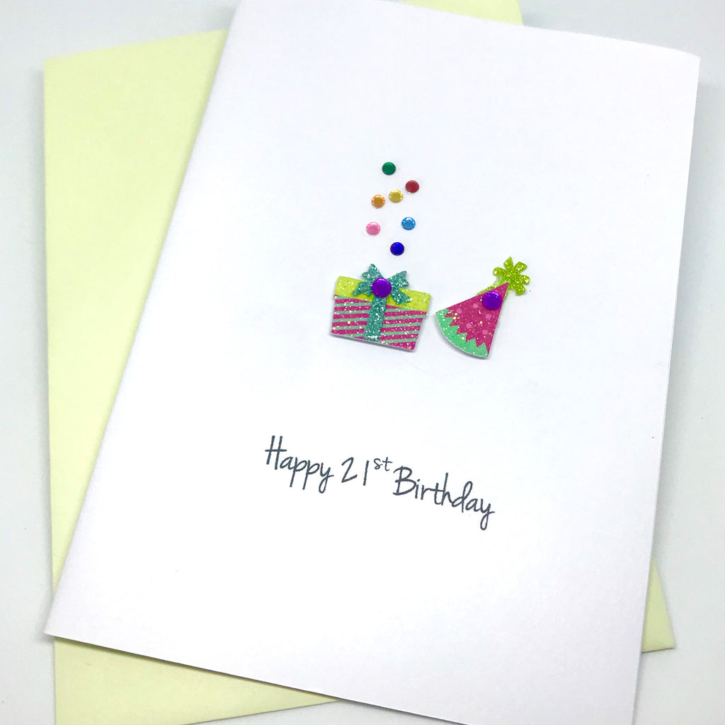 Party Time 21st Birthday Card