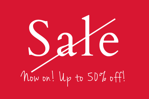 Boxing Day Sale now on!