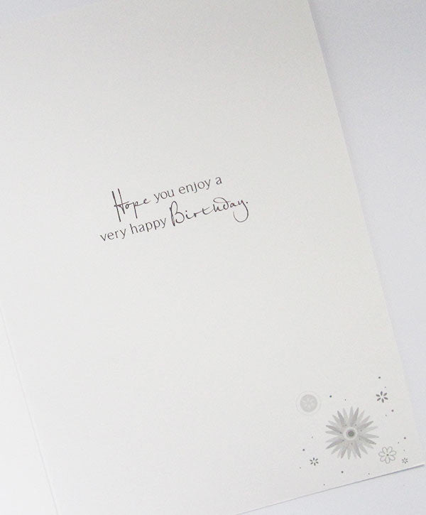 Female 40th Birthday Card