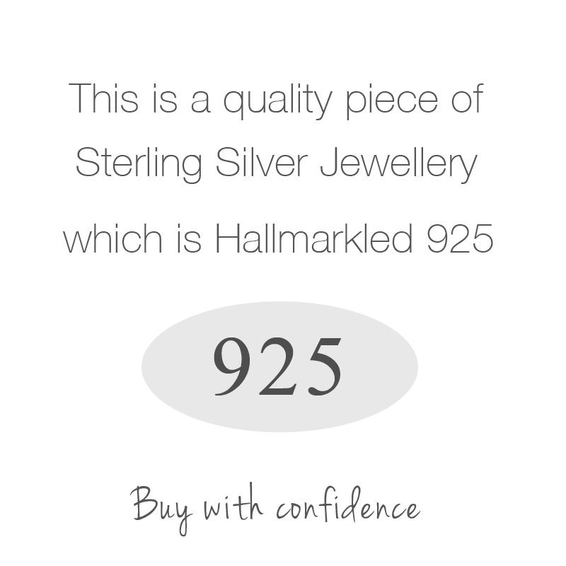 Hallmarkd 925 Sterling Silver 