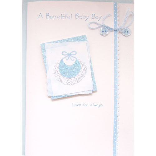 A Beautiful Baby Boy Card