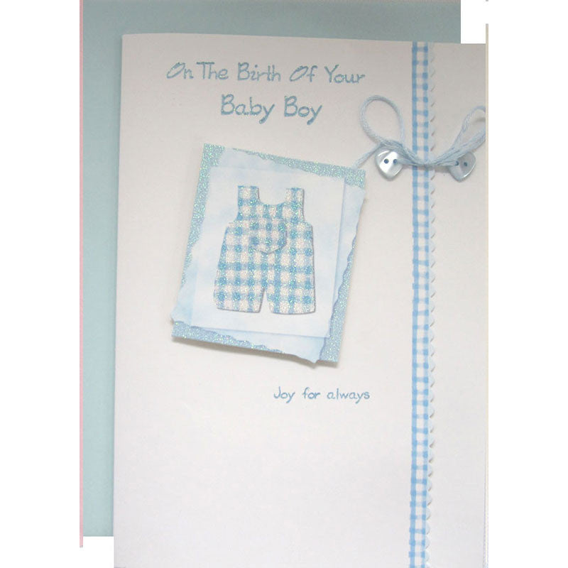 On The Birth Of Your Baby Boy Card