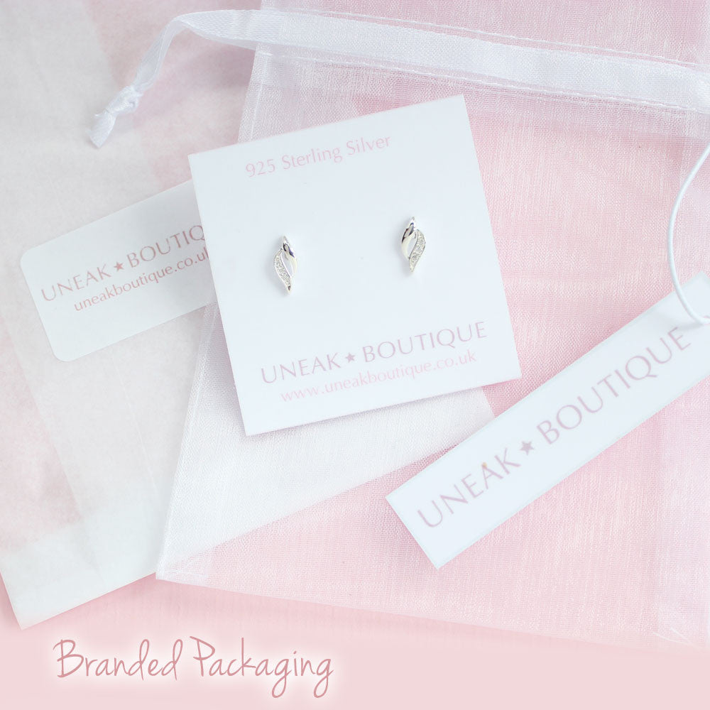 Beaumont Marquise Silver Earrings with Cubic Zirconia