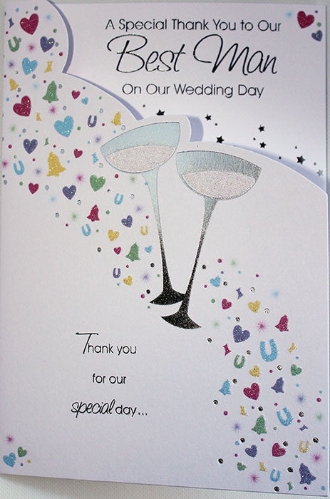 Thank You Best Man Card