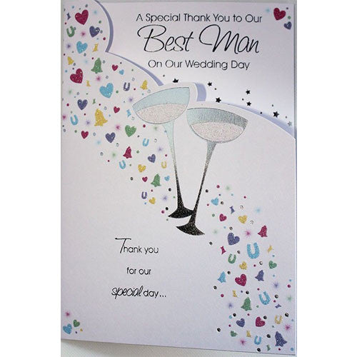Thank You Best Man Card