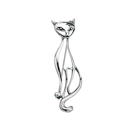 cat brooch 