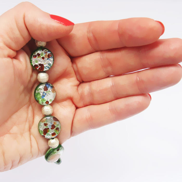 Emerald Lakes Handmade Bracelet by Love Lily