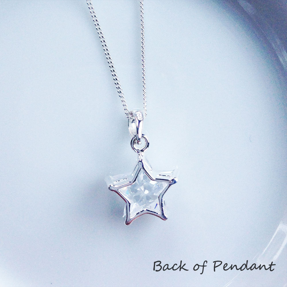 Asteria Sterling Silver Star Pendant