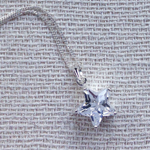 Asteria Sterling Silver Star Pendant