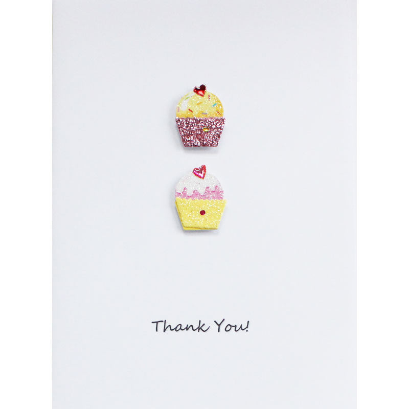 Cupcakes Thank You Card