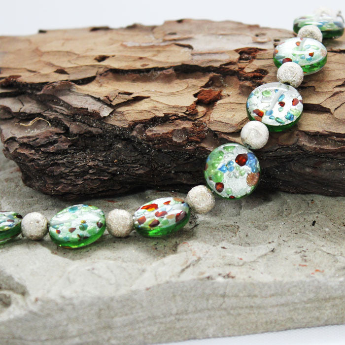 Emerald Lakes Handmade Bracelet by Love Lily