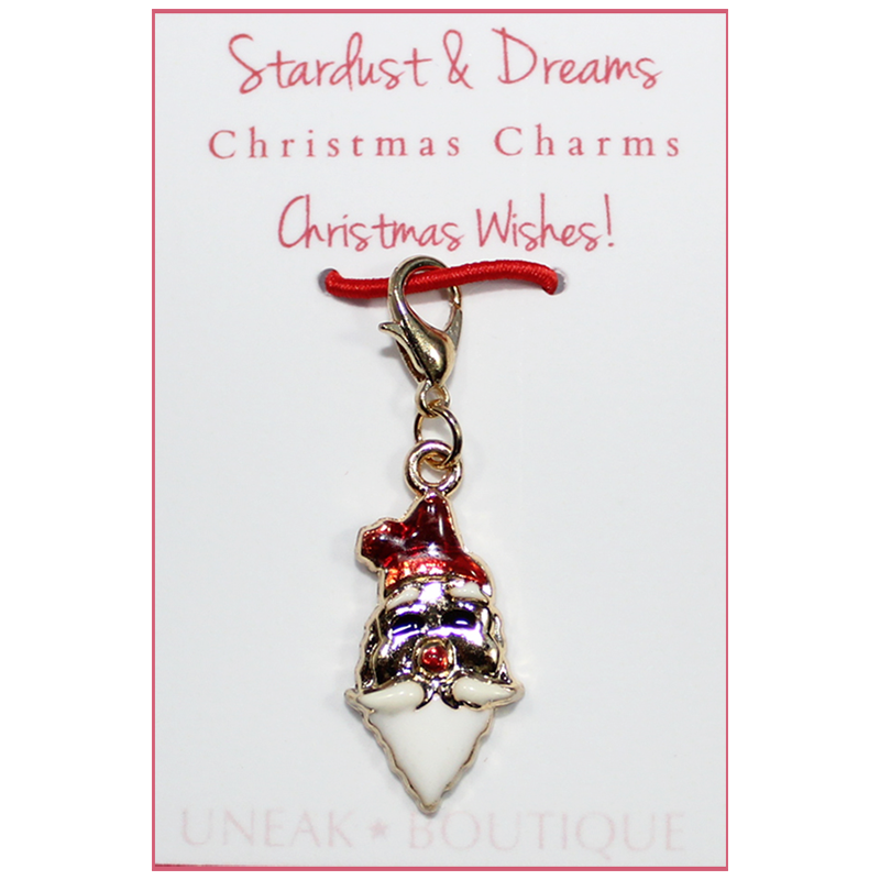 Santa Claus Christmas Clip Charm