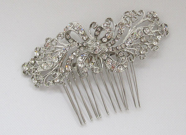 Vintage Style Crystal Wedding Hair Comb