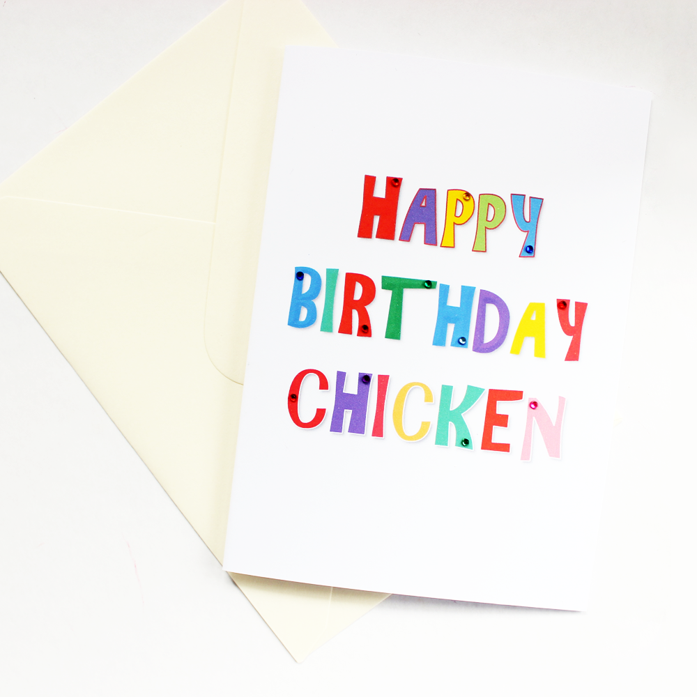 Happy Birthday Chicken