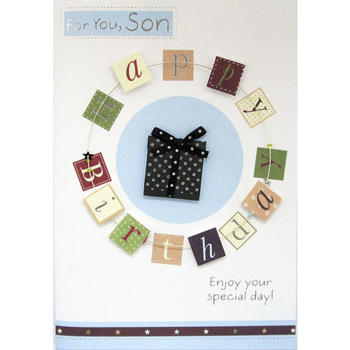 Handmade Son Birthday Card