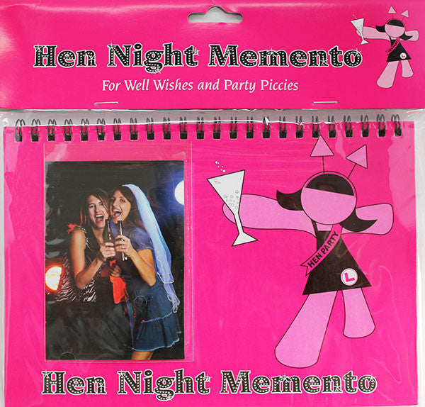 Hen Party Memories Book