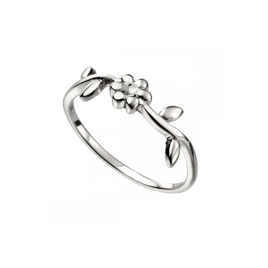 Jasmine Sterling Silver Flower Ring