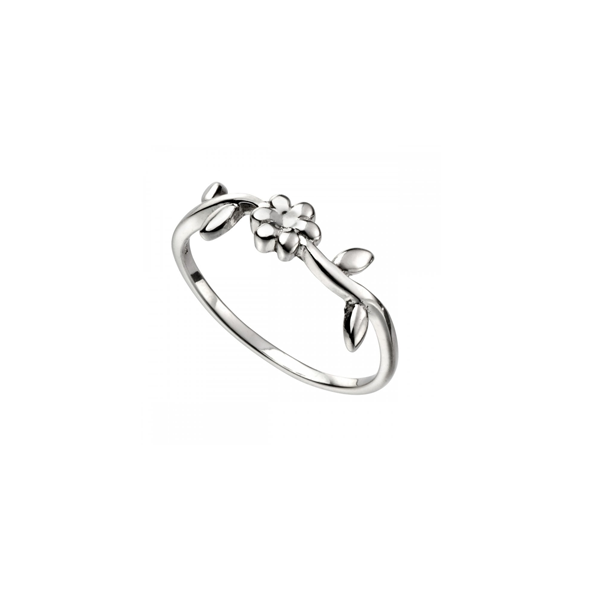 Jasmine Sterling Silver Flower Ring