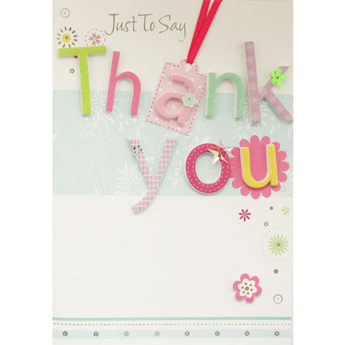 Thank You Handmade Card