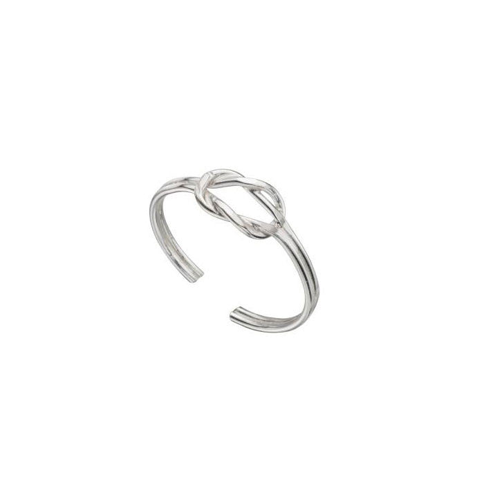 Love Knot Sterling Silver Toe Ring