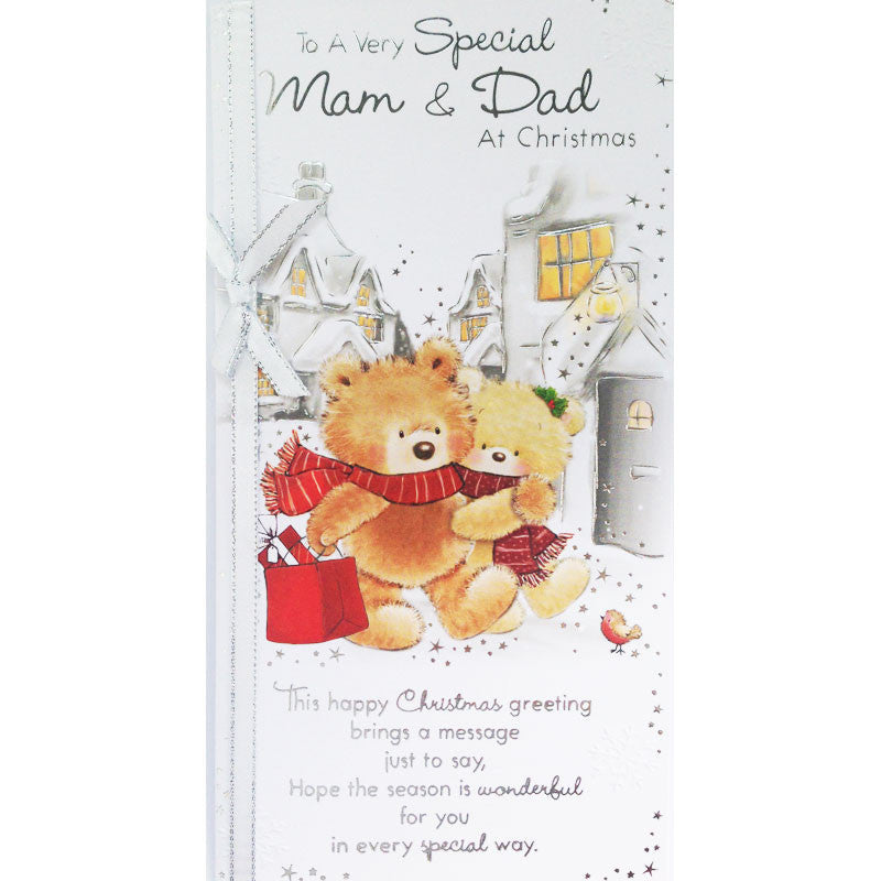 To a Special Mam and Dad Christmas Card