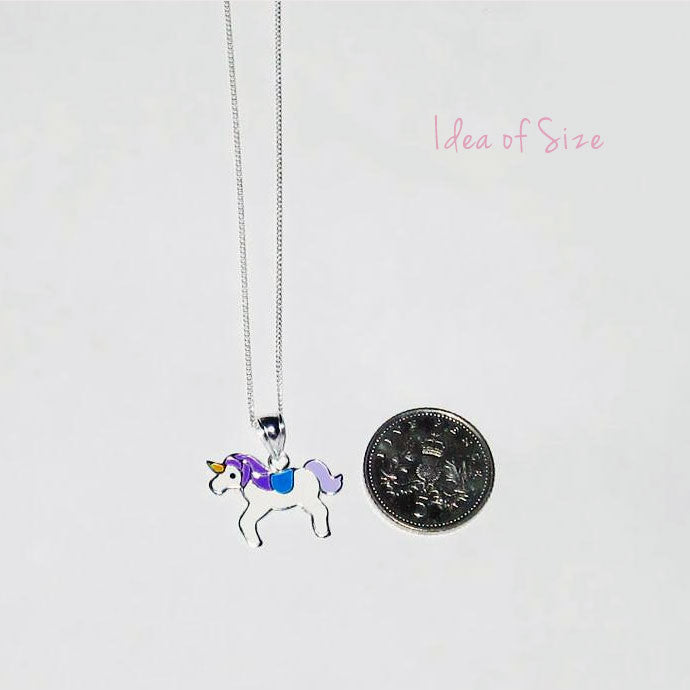 Melody Sterling Silver Unicorn Pendant