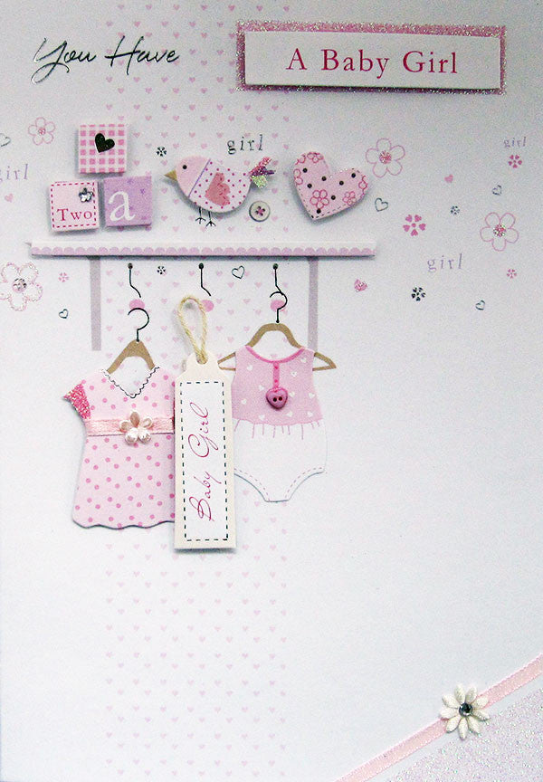 New Baby Girl Card