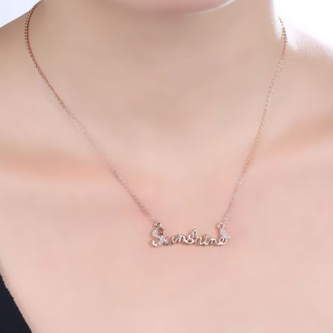 You Are My Sunshine Necklace,vintage Creative Alloy Necklace, Personalized  Openable Sunflower Pendant, Double-sided | Fruugo UK