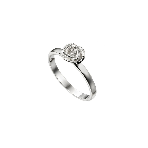 Silver Rose Kids Ring 