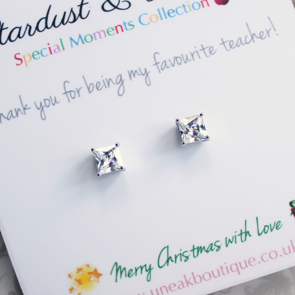 Star Teacher Stud Earrings