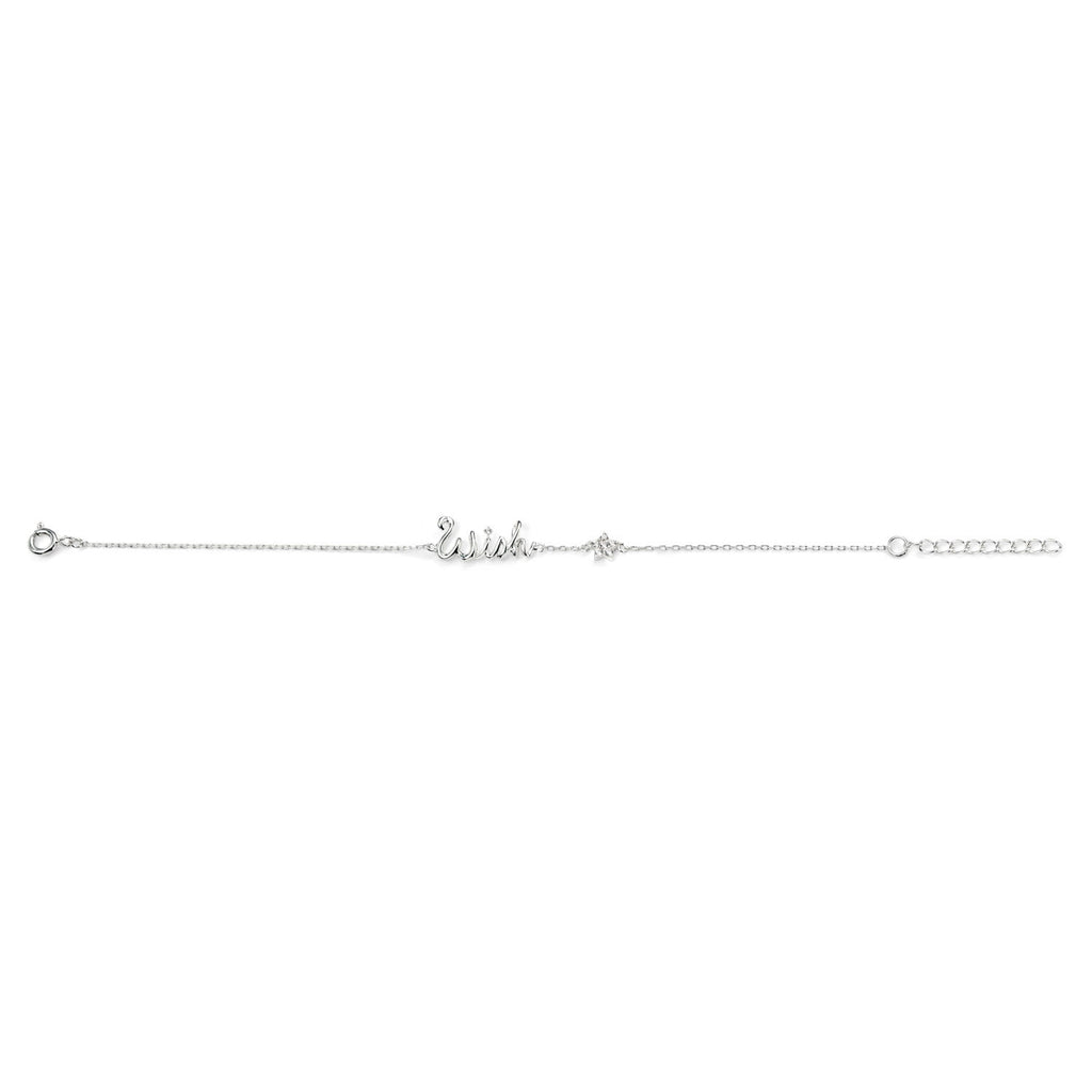 Wish Upon a Star Silver Bracelet with Cubic Zirconia