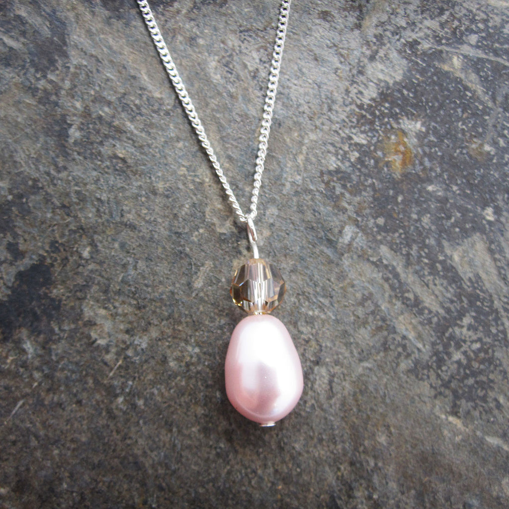 Tempting Handmade Pearl Necklace by Love Lily