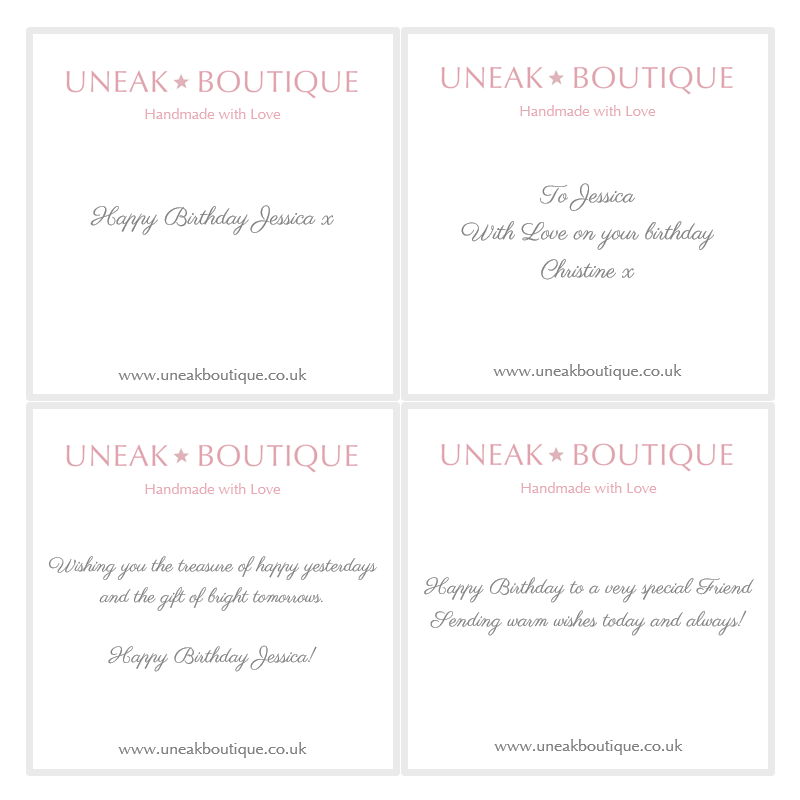 Personalise your gift box