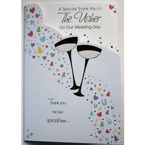 Thank You Usher Card