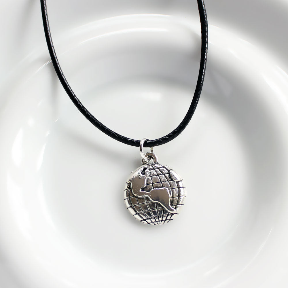 World Traveller Silver Pendant