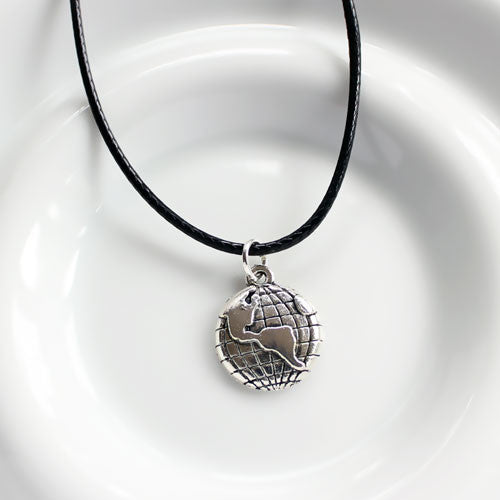 World Traveller Silver Pendant