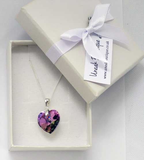 Vitrail Light Heart Pendant