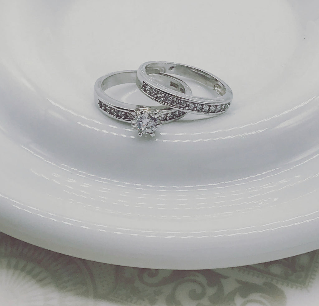 Jessica Wedding Ring Set