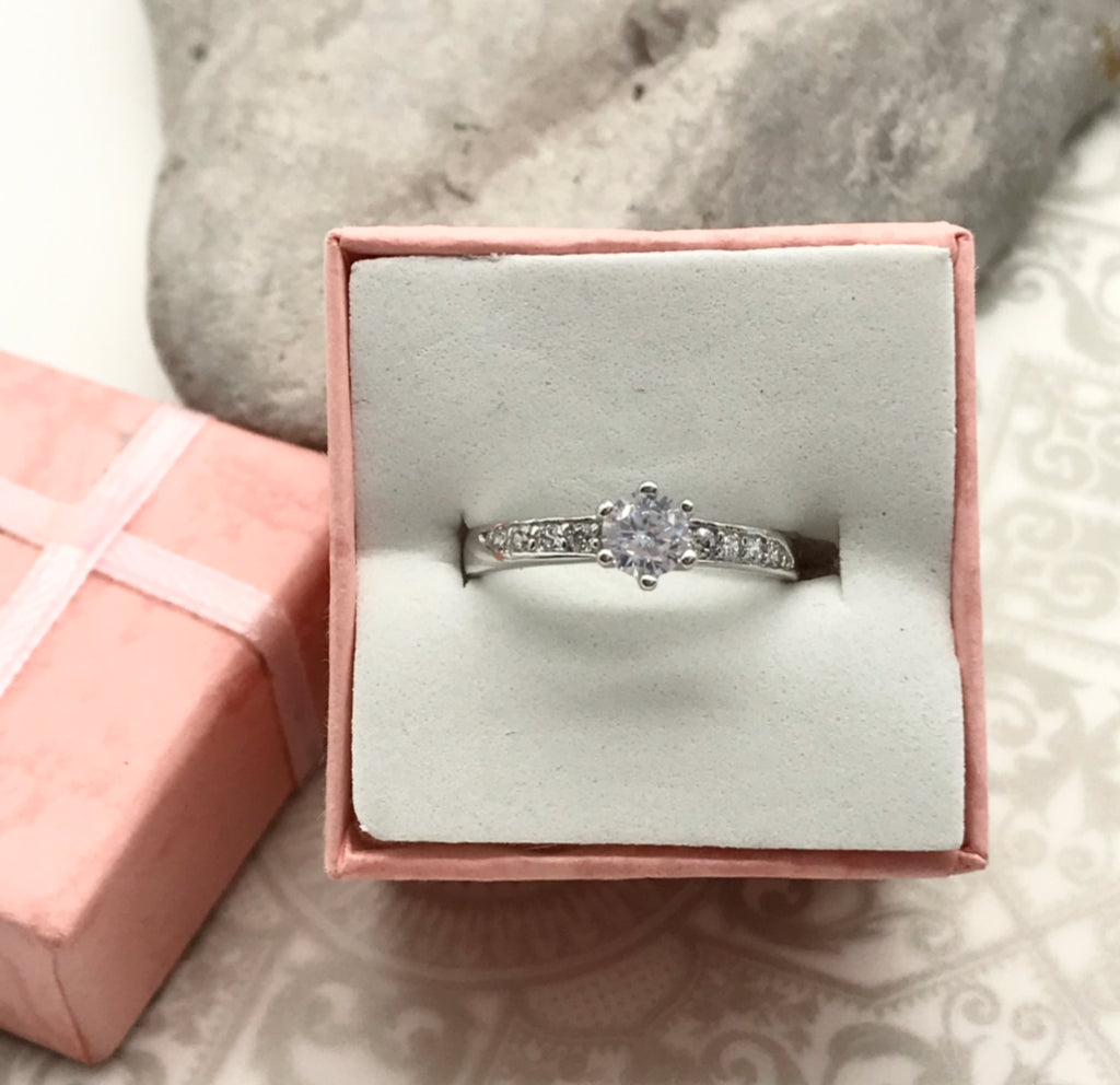 Amelia Crystal Ring