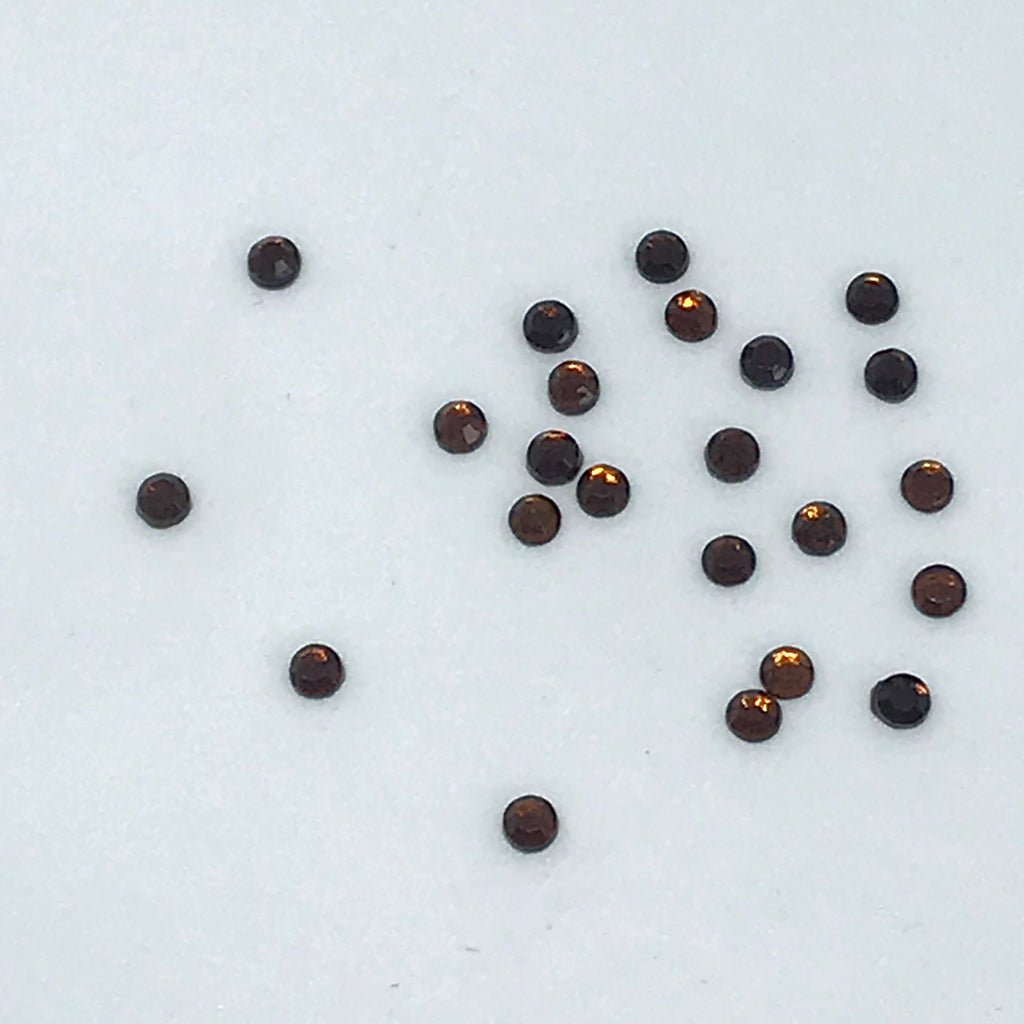 Bronze Hotfix Crystal Rhinestones 3mm
