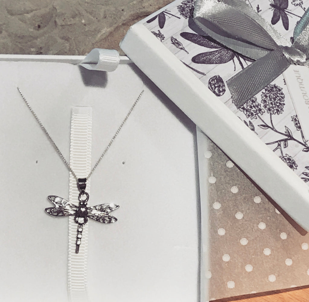 mystical dragonfly pendant 